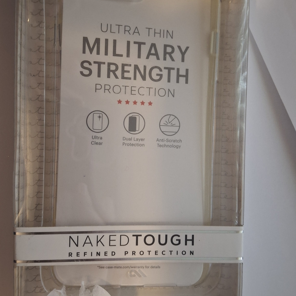 Case-Mate Naked Tough Clear Phone Case